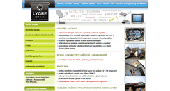 Desktop Screenshot of lygre.cz